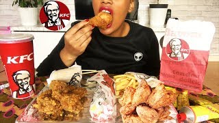 ASMR KFC HOT CHICKEN WINGS COBETTE DRUMSTICK • 아스머 먹방 [upl. by Gibeon456]