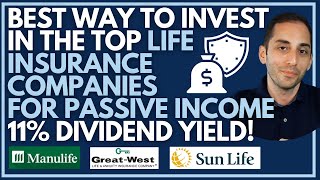 BEST WAY TO INVEST IN THE TOP LIFE INSURANCE  MANULIFE SUNLIFE METLIFE11 DIVIDEND YIELD [upl. by Raseta]