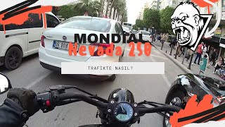 Mondial NEVADA 250 Şehir İçi Trafikte Nasıl [upl. by Swerdna]