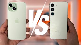 iPhone 15 vs Galaxy S23 Easy WIN [upl. by Isborne]