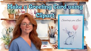 DESIGN A GREETING CARD IN CANVA [upl. by Rosenbaum]