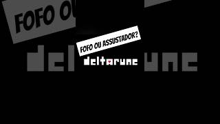 ISSO é CONFORTANTE ou ASSUSTADOR ❤️ deltarune [upl. by Fitzger818]