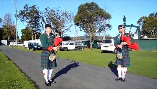 Advance Australia Fair with Bagpipes [upl. by Eidahs]