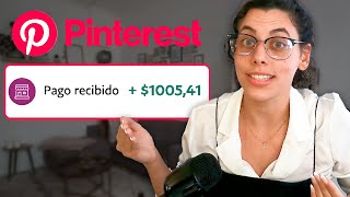 GANA 1000MES en PINTEREST como Asistente Virtual  Oportunidad de Trabajo Remoto [upl. by Abel]