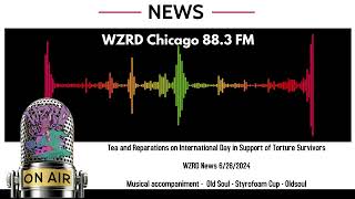 WZRD News Tea and Reparations on International Day in Support of Torture Survivors [upl. by Sabina]