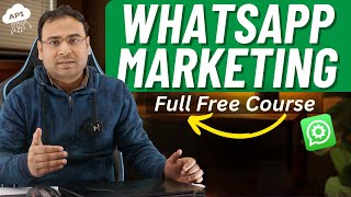 Learn Complete Whatsapp Marketing amp Automation in Single Video Hindi Umar Tazkeer [upl. by Aibos]