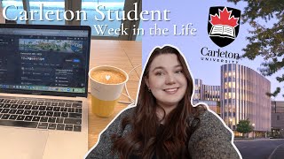 A Week In The Life Carleton University Student  Work going back to campus amp more [upl. by Vieva609]