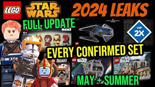 Lego Star Wars 2024 Leaks UPDATE May 4th FULL Buyers GUIDE  Summer [upl. by Gilder149]