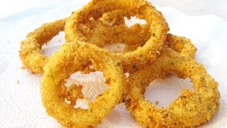 Onion Rings  The BEST Crispy Crunchy Batter  PoorMansGourmet [upl. by Neil]