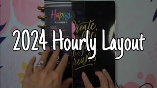 Bold and Free  Vertical Hourly Layout  Happy Planner 2024 Fall Release  Flipthrough [upl. by Leede535]