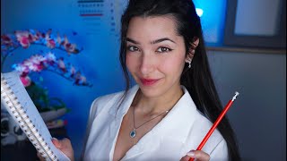 ASMR Full Cranial Nerve Exam For Your Relaxation 🌙 [upl. by Romeu883]