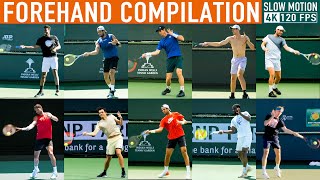 Forehand Compilation  slow motion 2023 Part 2 [upl. by Yggam]