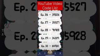 Episode 34 Code  X Empire 4amp5 September  YouTube Video Code List episode34 code muskempire [upl. by Bowlds]