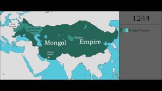 The History of the Mongols  Every Year [upl. by Alba]