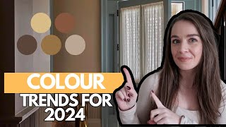 The Top Paint Colour Trends For 2024 [upl. by Alra382]