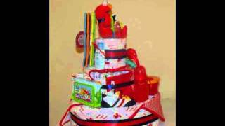 elmo diaper  nappy cake [upl. by Geoff820]