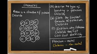 Bonding  Chemistry  Science  GCE G12 IGCSE GCSE [upl. by Nylrats]