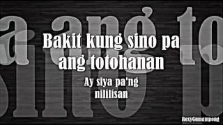 Kasalanan bang mahalin ka ng lubusan MEN OPPOSE Lyrics Full ᴴᴰ [upl. by Annoiek]