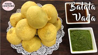 Batata Vada Recipe  गुजराती बटाटा वड़ा  Kathiyawadi Style [upl. by Alboran]