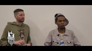 JC CRASHES CHARRON INTERVIEW AND THEY RECAP THEIR BATTLE quotWE GOT NOTHING BUT RESPECT FOR EACH OTHERquot [upl. by Merril]