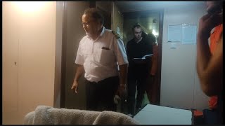 Room Inspection by Captain on board ship  Merchant Navy Vlog [upl. by Alegre]