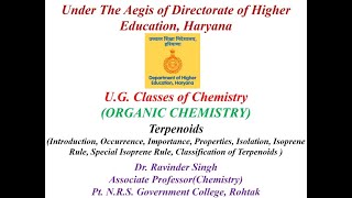 Citral Introduction OccurrenceImportancePropertiesIsolationIsoprene RuleSpecial Isoprene Rule [upl. by Haodnanehs702]