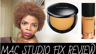 MAC STUDIO FIX POWDER amp MATCHMASTER FOUNDATION review👎Or👍😱 [upl. by Ssalguod]