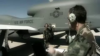 Northrop Grumman RQ4 Global Hawk PACAF video [upl. by Melak521]