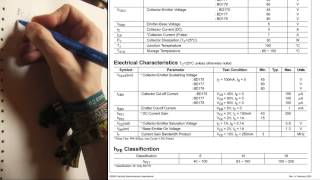 BitBastelei 124  BipolarTransistoren Funktion amp Berechnung des Vorwiderstands [upl. by Ainessej]