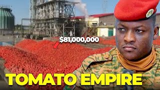 Ibrahim Traore’s 81M Tomato Facility Makes WAVES Across the World [upl. by Annawahs722]