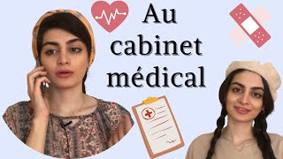 Learn French A1 at the medical office  french conversation [upl. by Janenna]