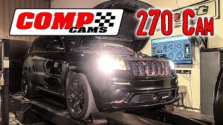 SRT8 Jeep Gets A COMP 270 Cam [upl. by Merkle]