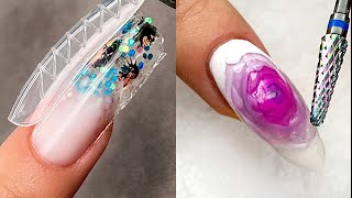 New Nail Art Design Tutorial 2024  Trendy Gel Nails 2024 [upl. by Ytirahs]