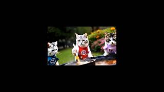 Monks Chicken Delight FoodieFun MonkLife shortsfeed cat catvideos funnycatvideos shorts [upl. by Anirazc93]