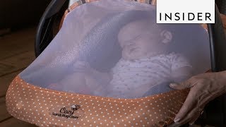 Cover Protects Babies from Bugs and Sunburn [upl. by Maisie]