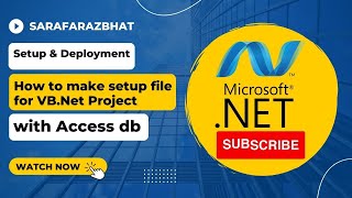 How to make setup file for VBNet Project [upl. by Aleece]