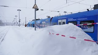 Update  12119  Katastrophenfall und Schneechaos in Südbayern [upl. by Zillah]