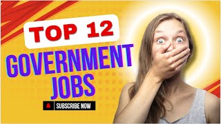 Top 12 Government Jobs 2024💥AugSep Jobs🤗10th12thBTechDegreeDiploma👍Dont Miss😎Recruitment🎯 [upl. by Nelhsa]