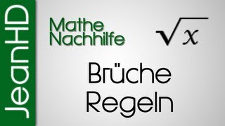 Mathe Nachhilfe  Zahlenbereiche Rechenregeln Brüche [upl. by Ecire]