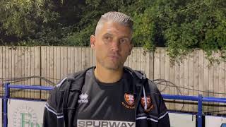 AFC Portchester manager Gav Spurways interview after 22 draw at Baffins  September 3 2024 [upl. by Faustina]