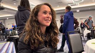 Molly Seidel after 22307 pb at 2023 Chicago Marathon [upl. by Annissa]