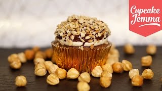 Ferrero Rocher Christmas Cupcakes  Cupcake Jemma [upl. by Danila]