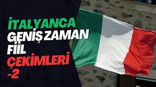 İtalyanca Geniş Zaman Fiil Çekimleri 2 [upl. by Delos]