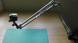 HOW TO MAKE AN OVERHEAD CAMERA SWING ARM MOUNT [upl. by Baruch207]