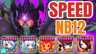 Necropolis B12 Auto Team Stable with Budget Runes  Summoners War [upl. by Nuahsal440]