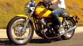 1974 Norton Commando Restoration By Colorado Norton Works GoPro Hero 3 [upl. by Jaret417]