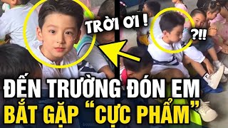 Đi ĐÓN EM ở trường mẫu giáo cô gái RUNG RINH khi bắt gặp NHAN SẮC CỰC PHẨM  Tin 3 Phút [upl. by Alonso]