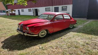 BARN FIND SAAB 96 TWO STROKE IS FOR SALE [upl. by Bliss103]