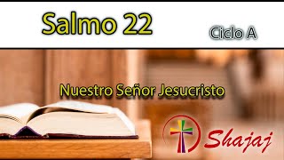 Salmo 22Domingo 26 de Noviembre El Señor es mi pastor nada me faltará  Ciclo ASHAJAJ [upl. by Yerahcaz]