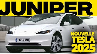 NOUVEAU TESLA MODEL Y JUNIPER 2025  Elon Musk révèle de nouveaux détails sur le nouveau Y Juniper [upl. by Holton]